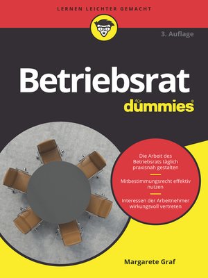 cover image of Betriebsrat für Dummies